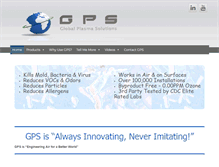 Tablet Screenshot of gpshvac.com